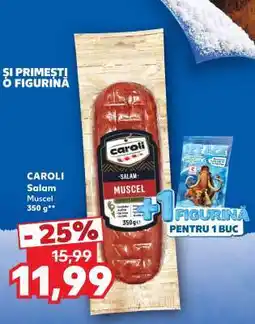 Kaufland CAROLI Salam Muscel 350 g Ofertă