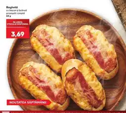 Kaufland Baghetă cu bacon și brânză proaspăt coaptă Ofertă