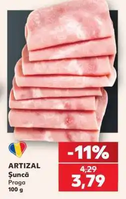 Kaufland ARTIZAL Șuncă Praga Ofertă