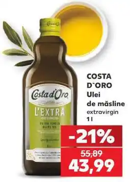 Kaufland COSTA D'ORO Ulei de măsline extravirgin 1L Ofertă