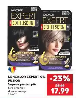 Kaufland LONCOLOR EXPERT OIL FUSION Ofertă