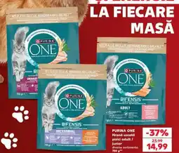 Kaufland PURINA ONE Hraná uscată pisici adult / Junior Ofertă