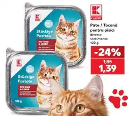 Kaufland Pate / Tocană pentru pisici Ofertă