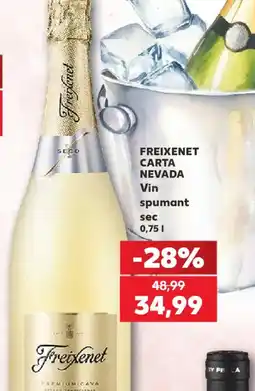 Kaufland Freixenet carta nevada Ofertă