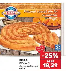 Kaufland Bella placinta diverse sortimente Ofertă