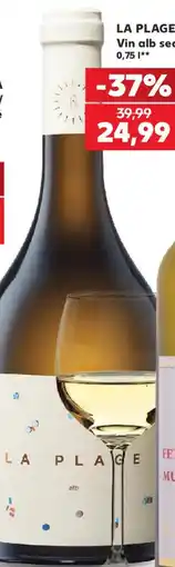 Kaufland La Plage Vin alb sec Ofertă