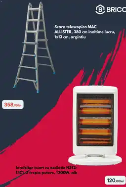 Brico Depôt Bricoc Scară telescopica MAC ALLISTER Ofertă