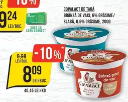 Mega Image Covalact brânză de vaci Ofertă