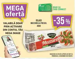 Mega Image Delaco Mozzarella Ofertă
