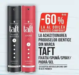 Mega Image Taft fixativ/spumă/spray/pudră/gel Ofertă