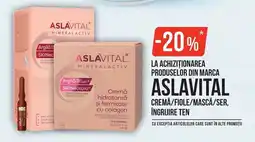 Mega Image Aslavital cremă/fiole/mască/ser, îngrijire ten Ofertă