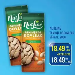 Mega Image Nutline semințe de dovleac sărate Ofertă