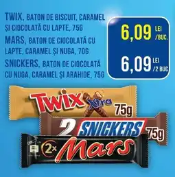 Mega Image Twix Mars Snickers Ofertă