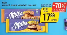 Mega Image Milka ciocolată Ofertă