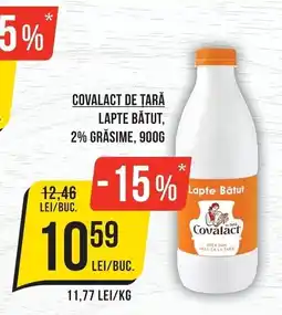 Mega Image Covalact lapte bătut Ofertă