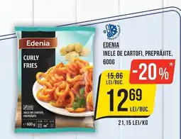 Mega Image Edenia curly fries Ofertă