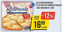 Mega Image Dr.Oetker Ristorante pizza quattro formaggi/prosciutto Ofertă