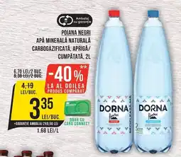 Mega Image Dorna apă minerală naturală Ofertă