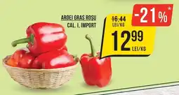 Mega Image Ardei gras roșu Ofertă