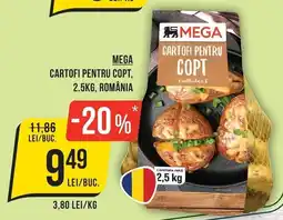 Mega Image Mega cartofi pentru copt Ofertă