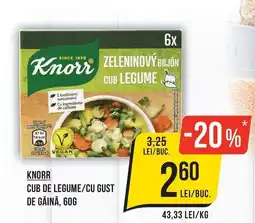Mega Image Knorr cub de legume/cu gust de găină Ofertă