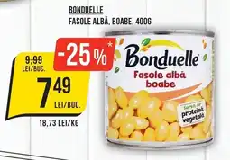 Mega Image Bonduelle fasole albă boabe Ofertă