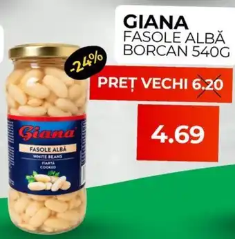 Giana fasole albă