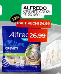 Simos Alfredo creveți cruzi Ofertă