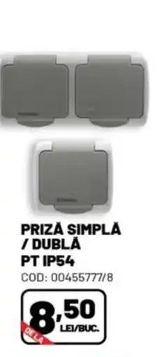 Ambient Schneider priză simplă / dublă pt ip54 Ofertă