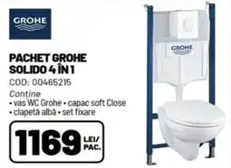 Ambient Grohe solido 4 in 1 Ofertă