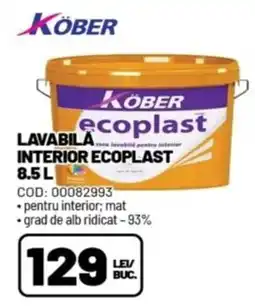 Ambient Köber lavabilă interior ecoplast Ofertă