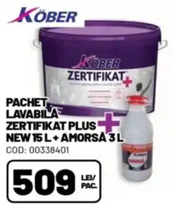 Ambient Köber lavabila zertifikat plus Ofertă