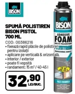 Ambient Bison spumă polistiren pistol Ofertă