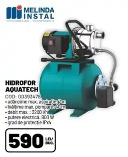 Ambient Melinda instal hidrofor aquatech Ofertă