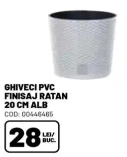 Ambient Ghiveci pvc finisaj ratan Ofertă