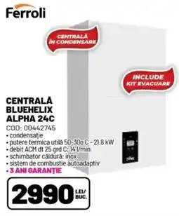 Ambient Ferroli centrala bluehelix alpha 24c Ofertă
