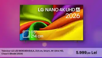 Lg nano 4k uhd ai 2026