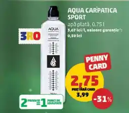 Penny AQUA CARPATICA SPORT Ofertă