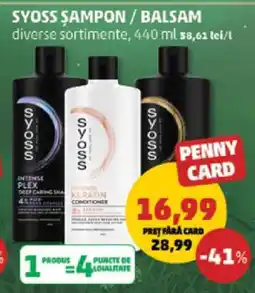 Penny SYOSS Șampon / Balsam Ofertă