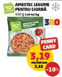 Penny Amestec Legume pentru Ciorbă Ofertă