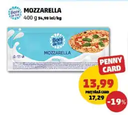Penny Mozzarella Ofertă