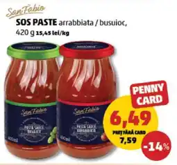 Penny San Fabio Sos Paste arrabbiata / busuioc Ofertă