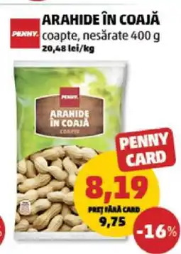 Penny ARAHIDE ÎN COAJĂ Ofertă