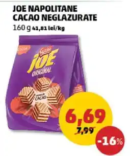 Penny Joe Napolitane Cacao Neglazurate Ofertă