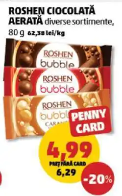 Penny ROSHEN Ciocolată aerată Ofertă