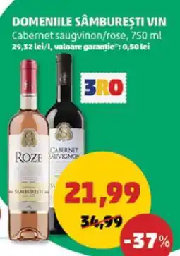 Penny DOMENIILE SÂMBUREȘTI Vin Ofertă