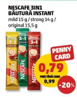 Penny NESCAFÉ 3IN1 BĂUTURĂ INSTANT Ofertă