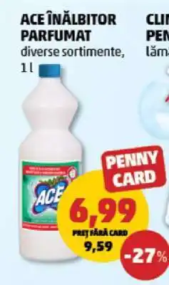 Penny ACE ÎNĂLBITOR PARFUMAT Ofertă