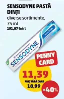 Penny SENSODYNE Pastă dinți Ofertă