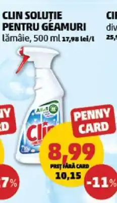 Penny Clin Soluție pentru Geamuri Ofertă